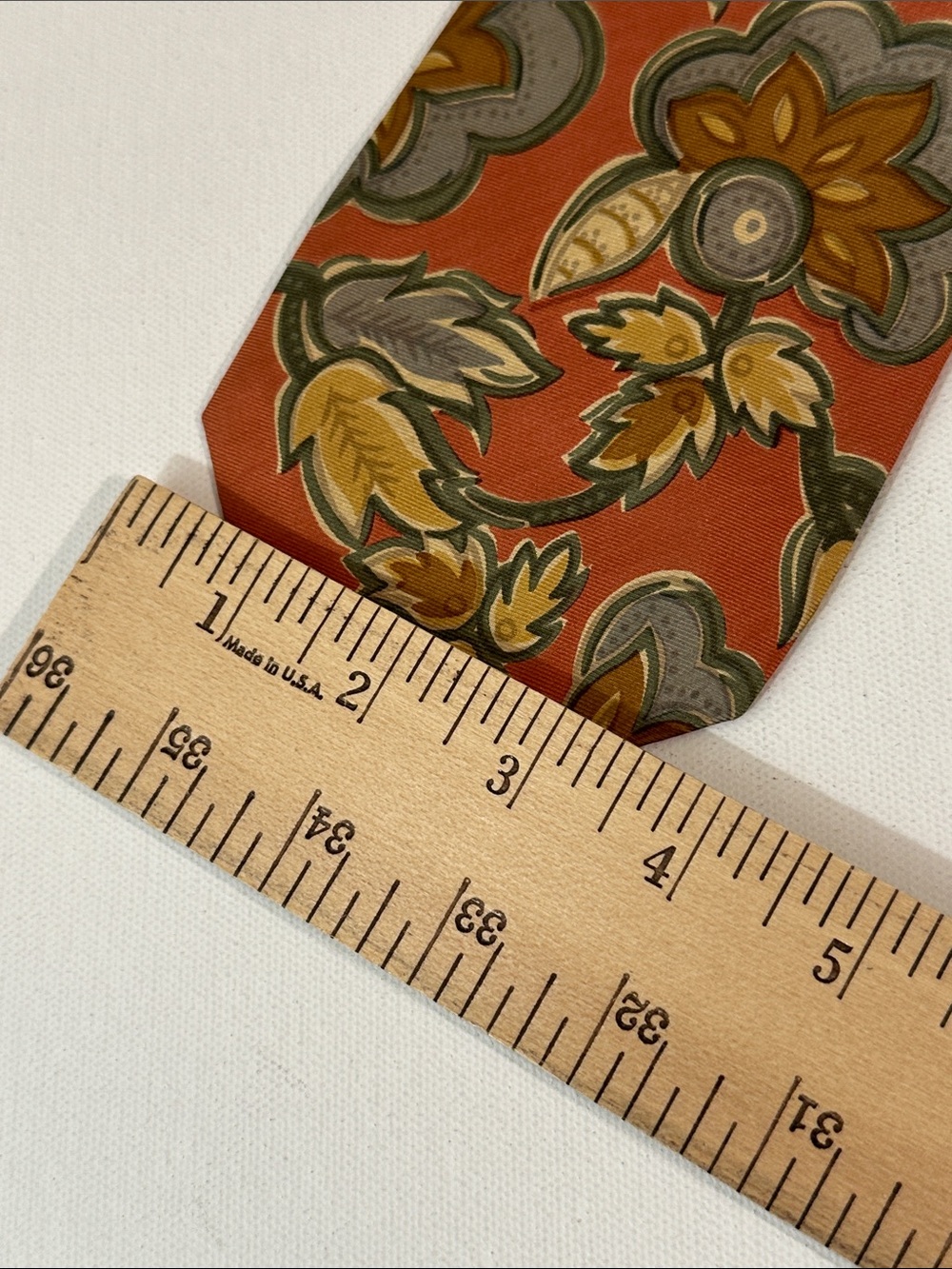 KEYS & LOCKWOOD MENS VINTAGE TIE - Picture 3 of 4